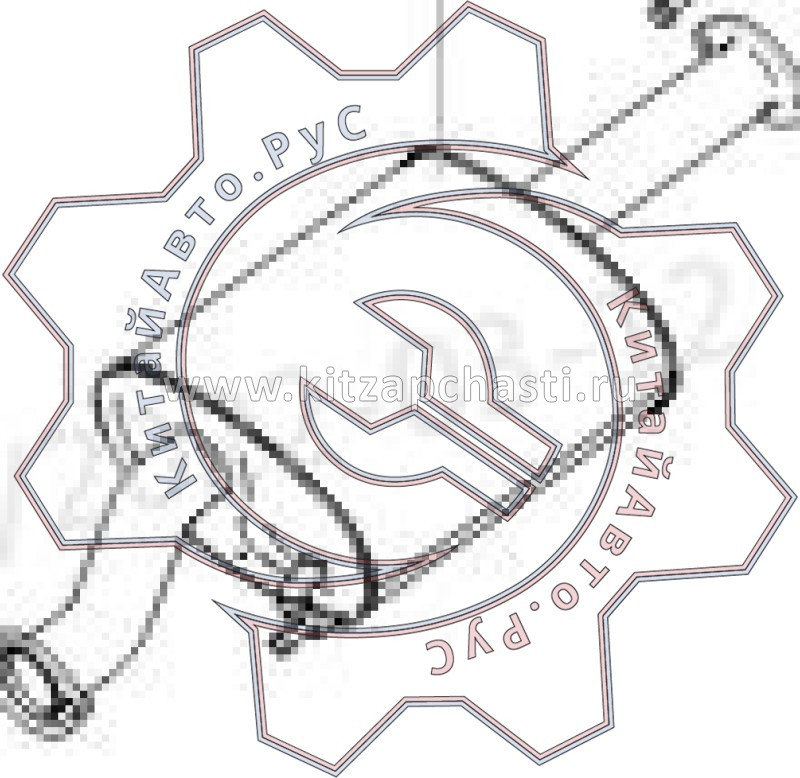 Глушитель средняя часть HAVAL H9 2pecт 1201102XKV3AA